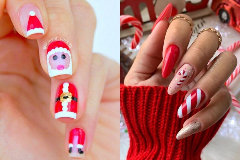 Red and white nails red and white nail art designs with design