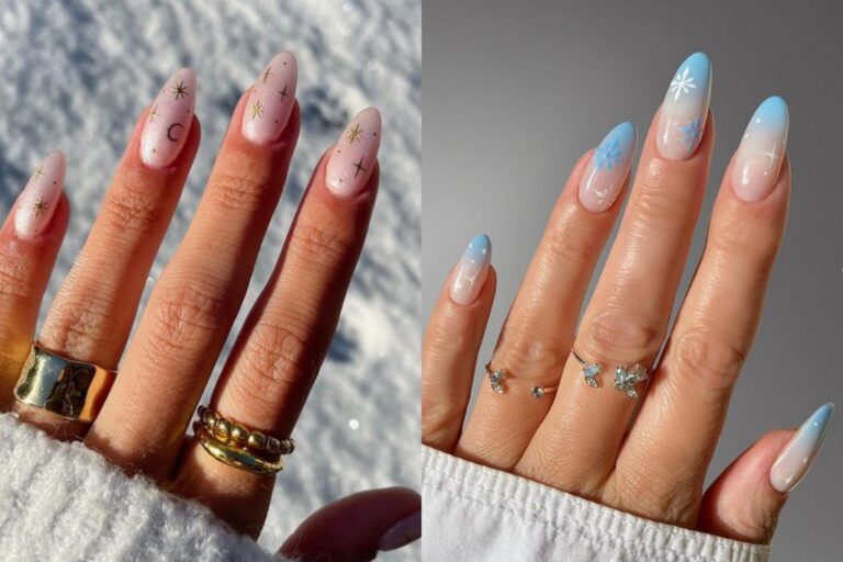 Classy winter nails simple cute elegant neutral winter nail art designs