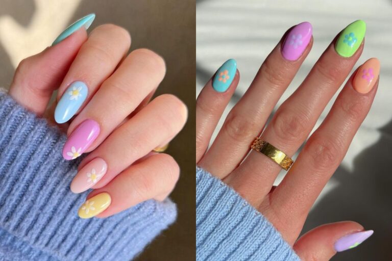Classy spring nail art designs simple cute spring nails