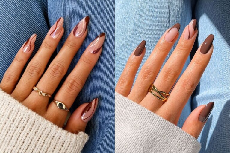 Classy autumn nails cute simple fall nail art designs with design trends ideas inspo colors