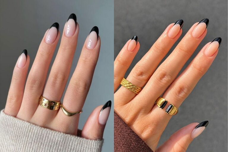 40 Black French Tip Nails for an Effortlessly Luxe Manicure