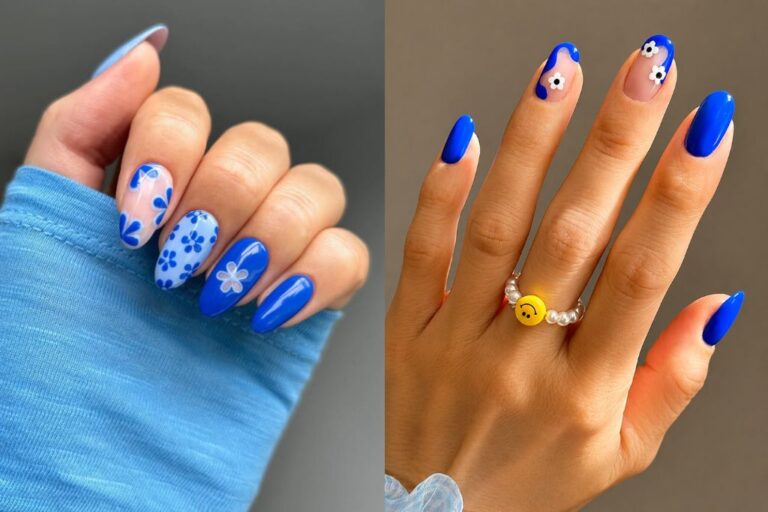 30 Blue Nail Designs To Inspire Your Next Manicure